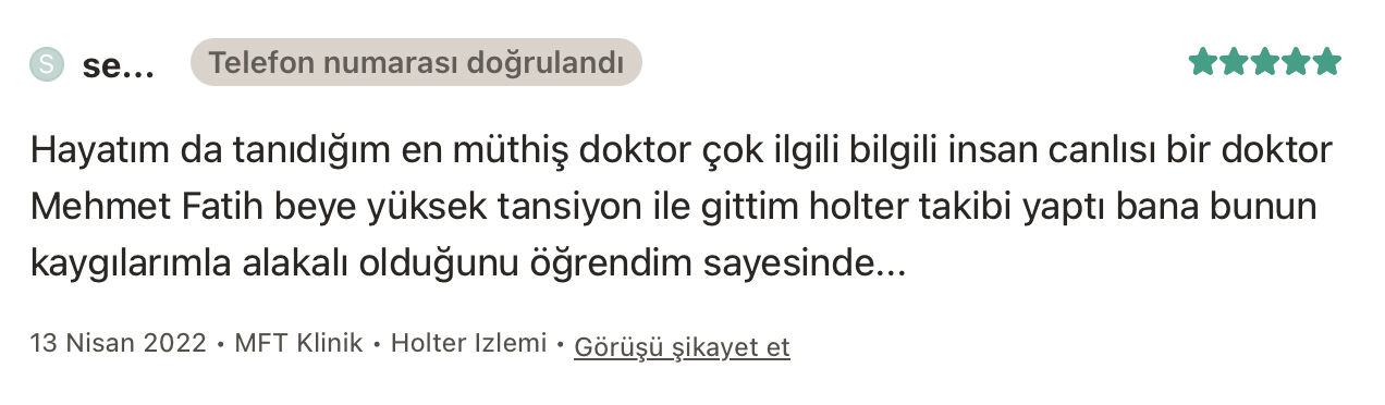 Patient evaluations 12